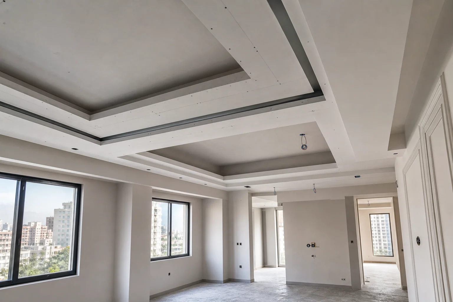 نمونه اجرای کناف و سقف کاذب